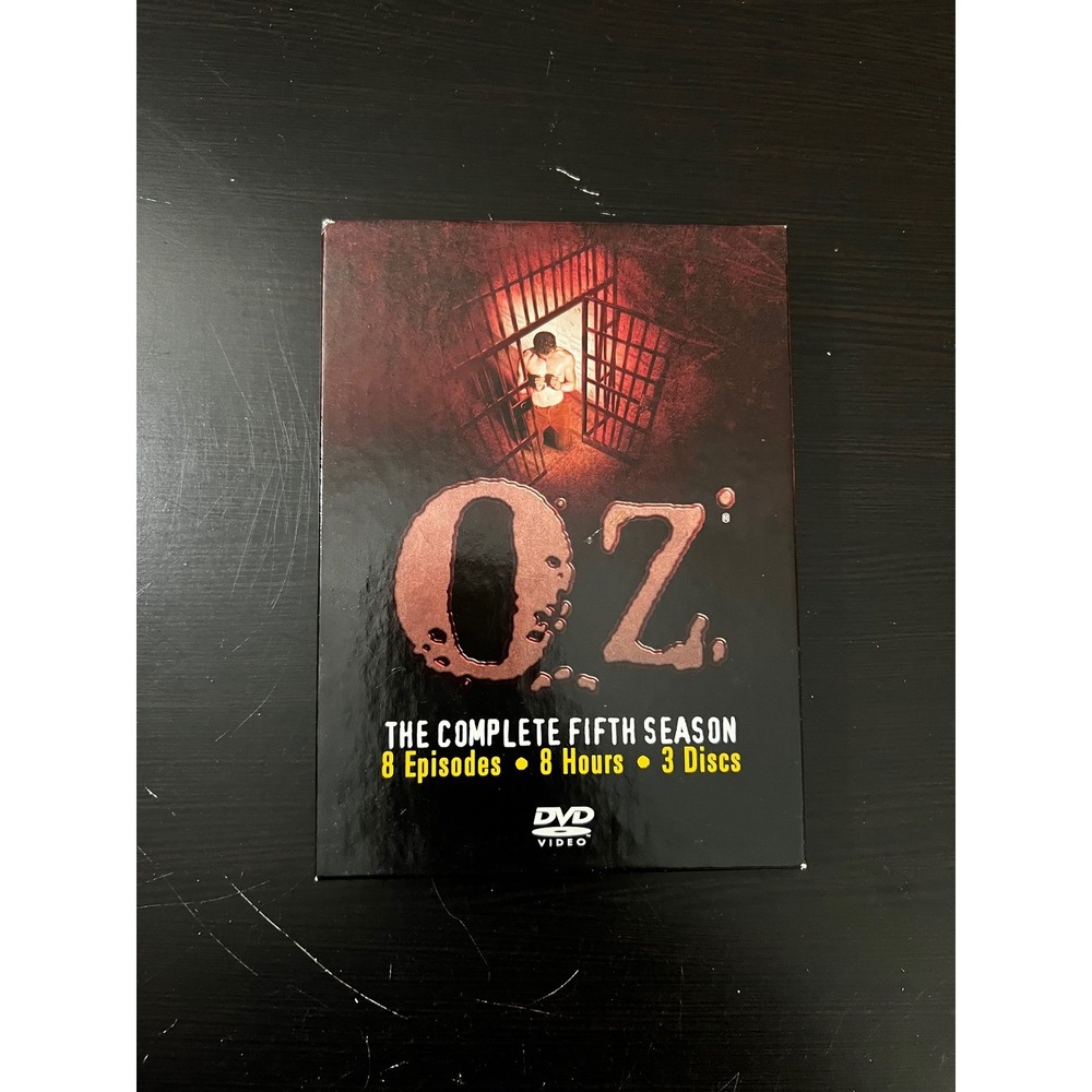 Oz The Complete Fifth Season DVD 3-Disc Box Set HBO Crime Drama 2004 90010